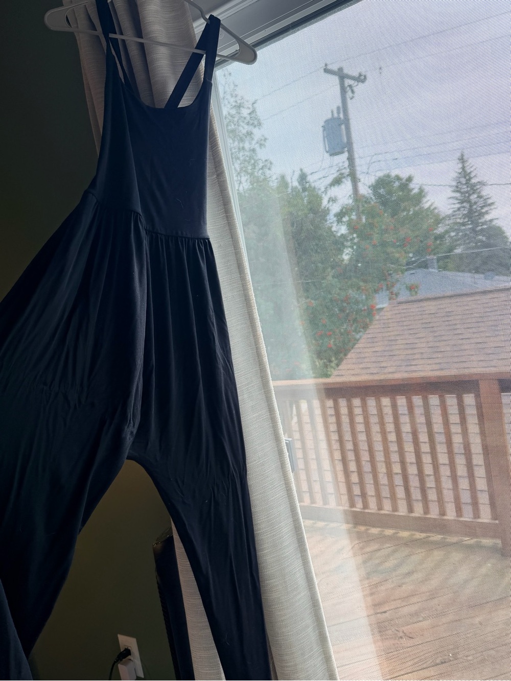Imbodhi Black Women’s Wide-Leg Jumpsuit